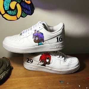 custom Air Force 1 Playboi Carti x Lil Uzi Vert